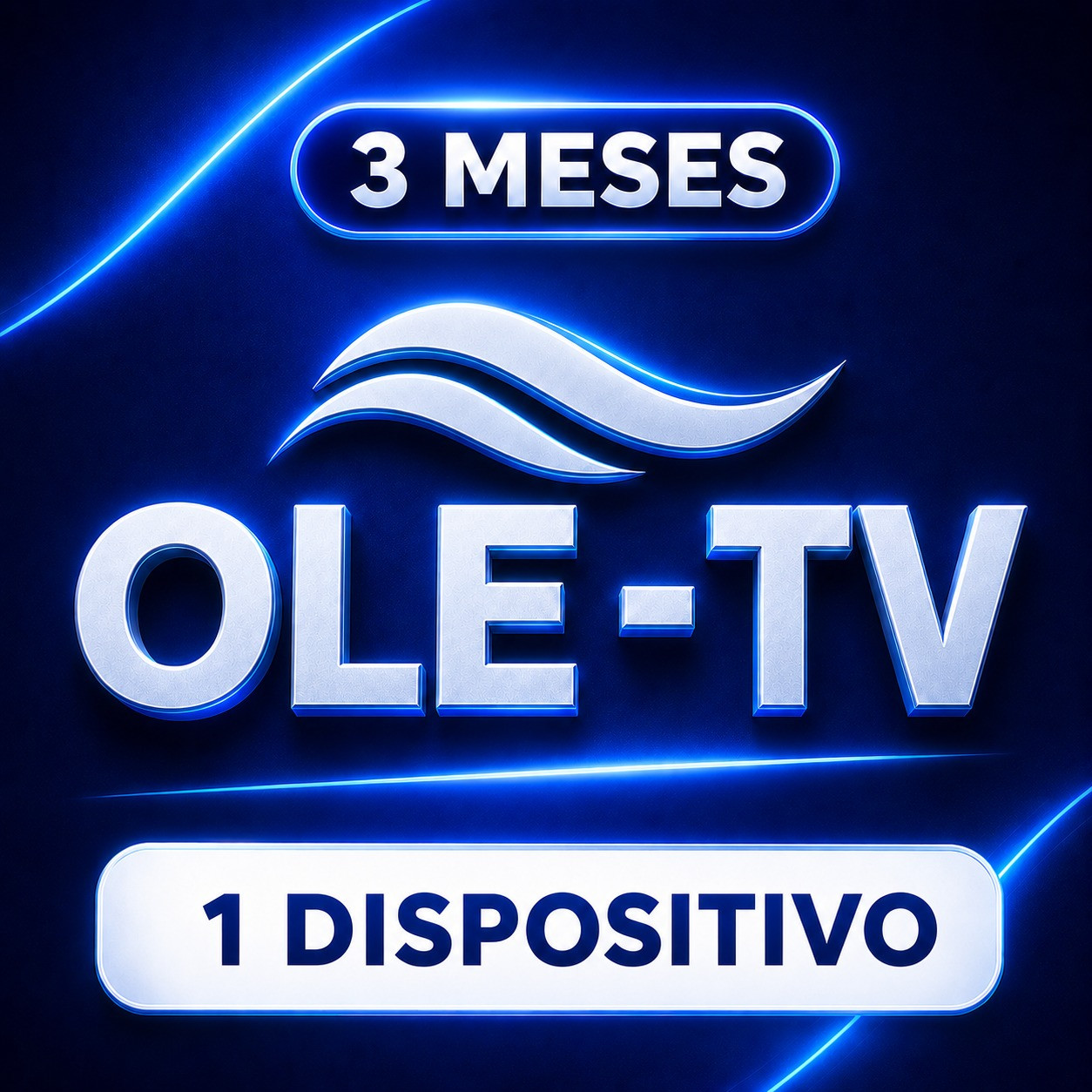 OLE - TV  3MESES  (1 Dispositivo) Entrega en automático pagos api