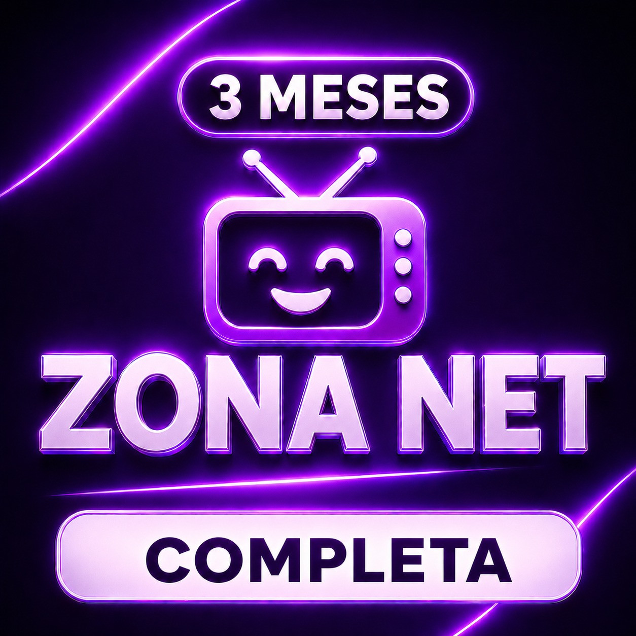 ZoNA NET  3MESES CUENTA COMPLETA (3 Dispositivos) Entrega en automático pagos api