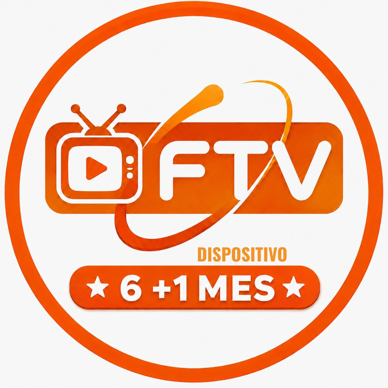 F- TV  6MESES+1MES GRATIS (1 Dispositivo) Entrega en automático pagos api