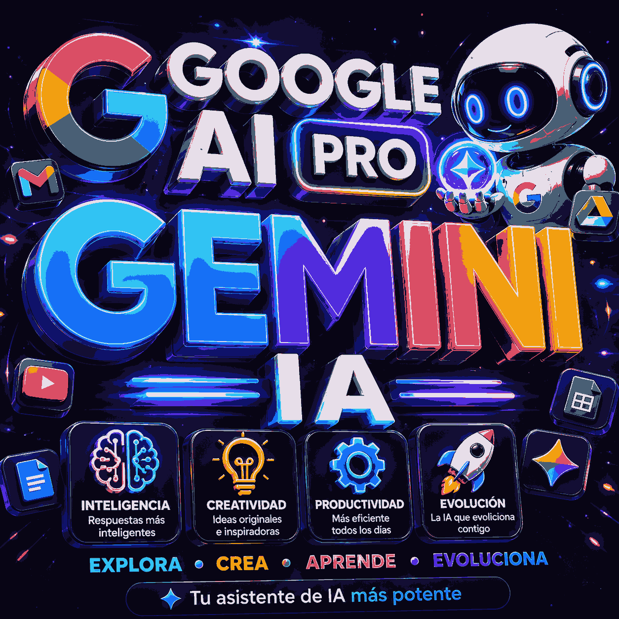 GOOGLE IA PRO+GEMINI  30DIAS (5 dispositvo)