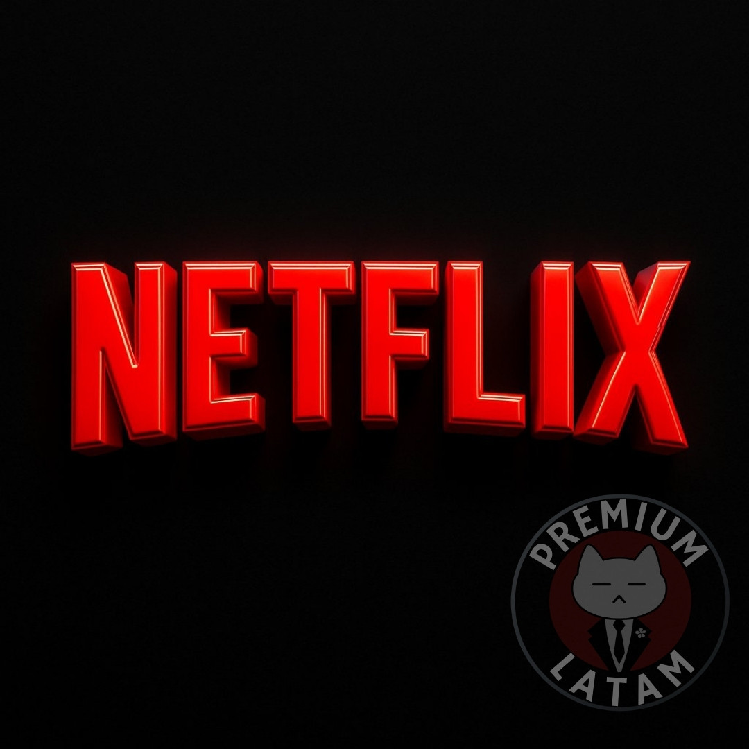 NETFLIX PREMIUM CUENTA COMPLETA 30DIAS (4 simultáneos)