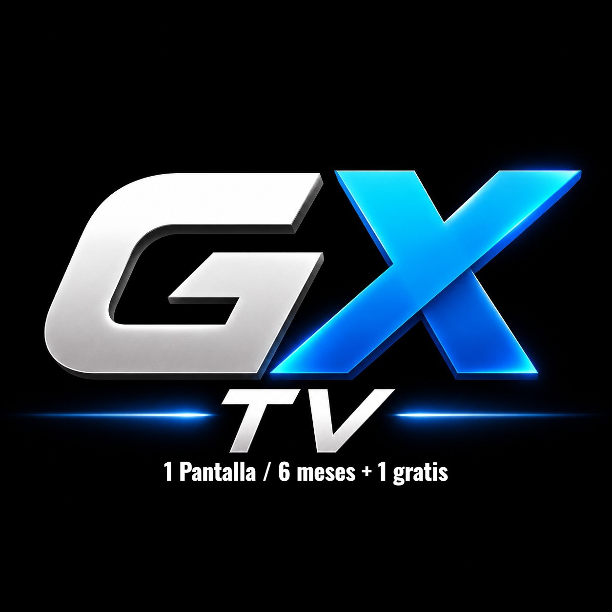 GX TV   6MESES+1MES GRATIS  (1 Dispositivo) Entrega en automático pagos api
