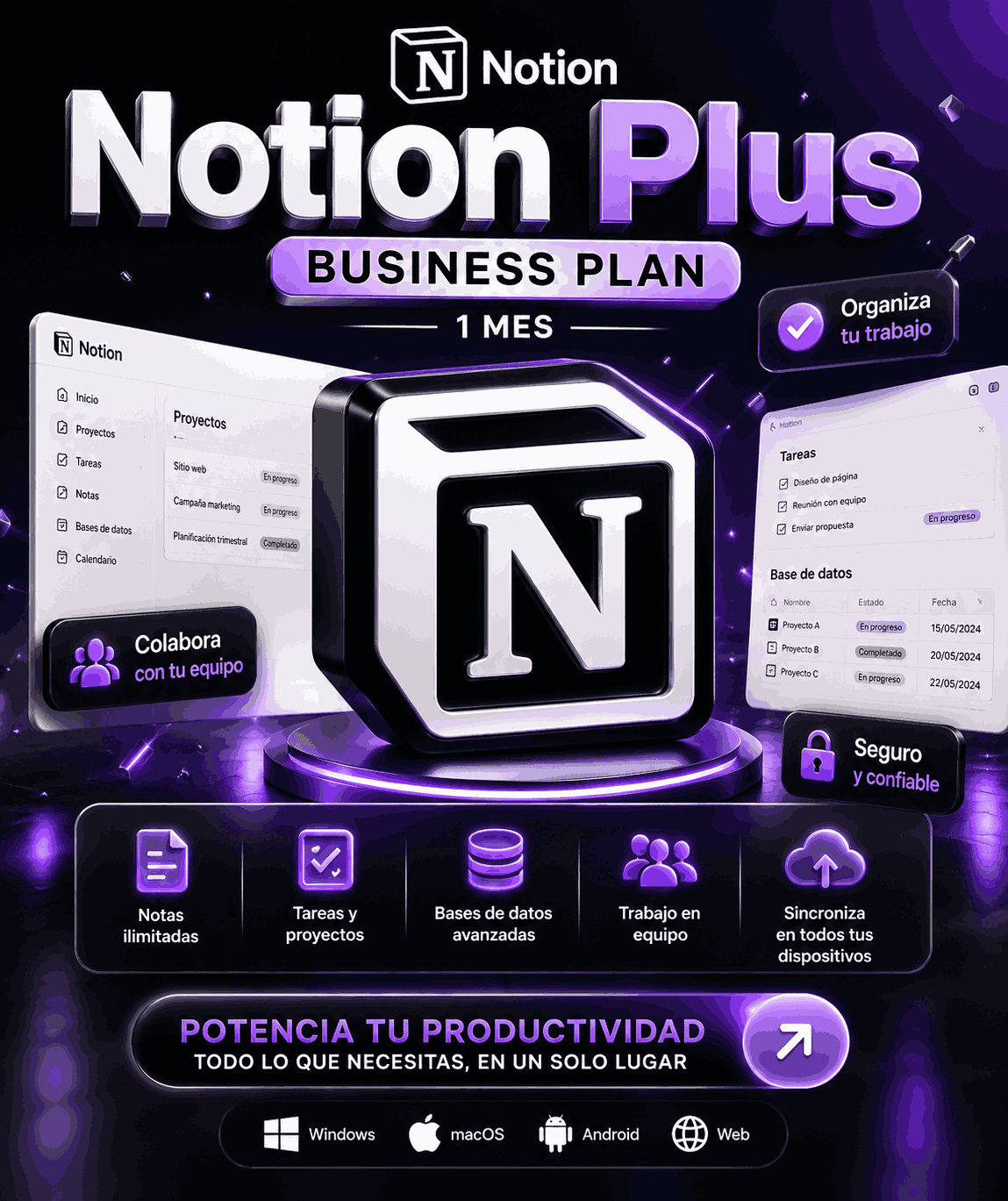 NOTION BUSINESS AI (30 DIAS) - ENTREGA AUTOMATICO