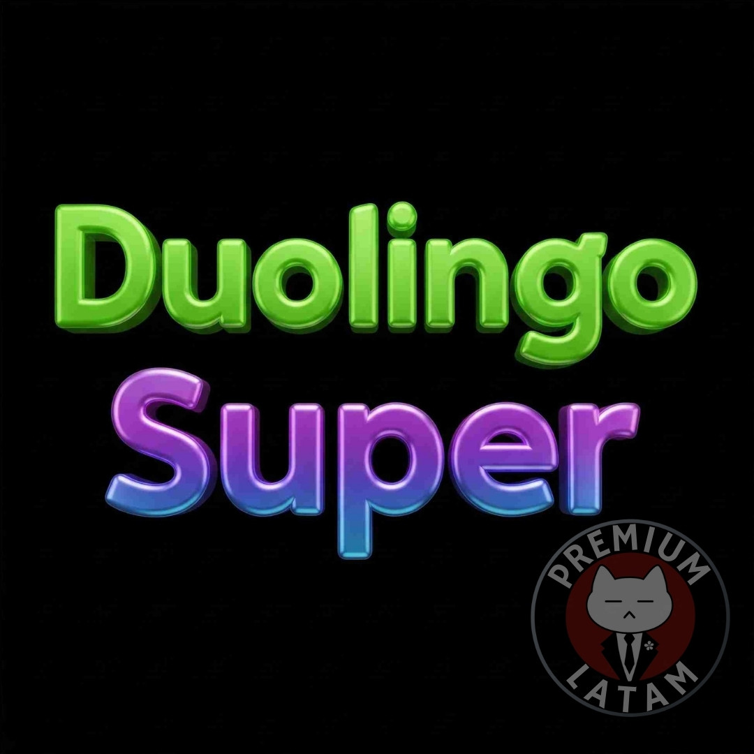 DUOLINGO SUPER INDIVIDUAL 2 SEMANAS (1 dispositvo)