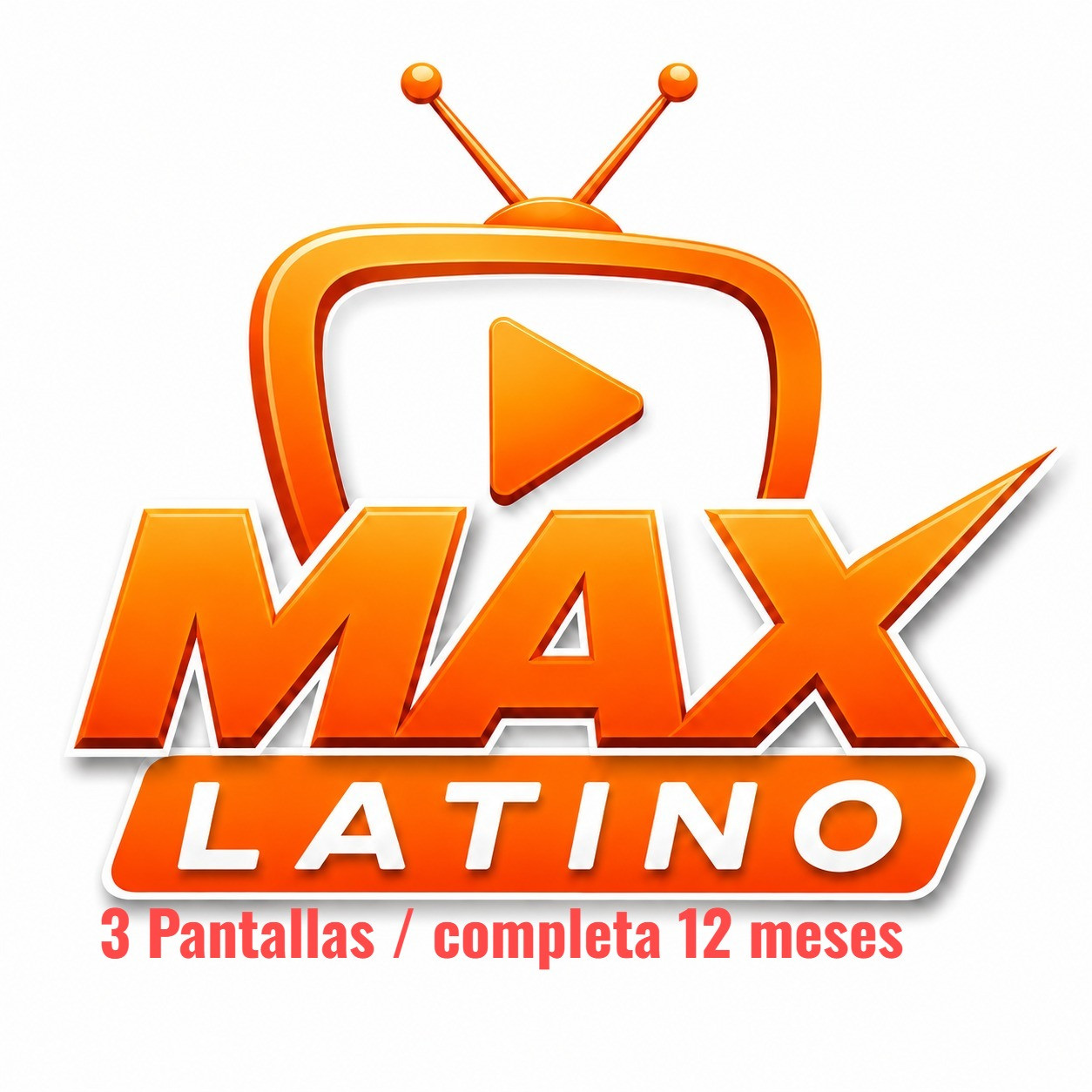 MAX LATINO 12 MESES CUENTA COMPLETA (4 a 5 Dispositivos) Entrega en automático pagos api
