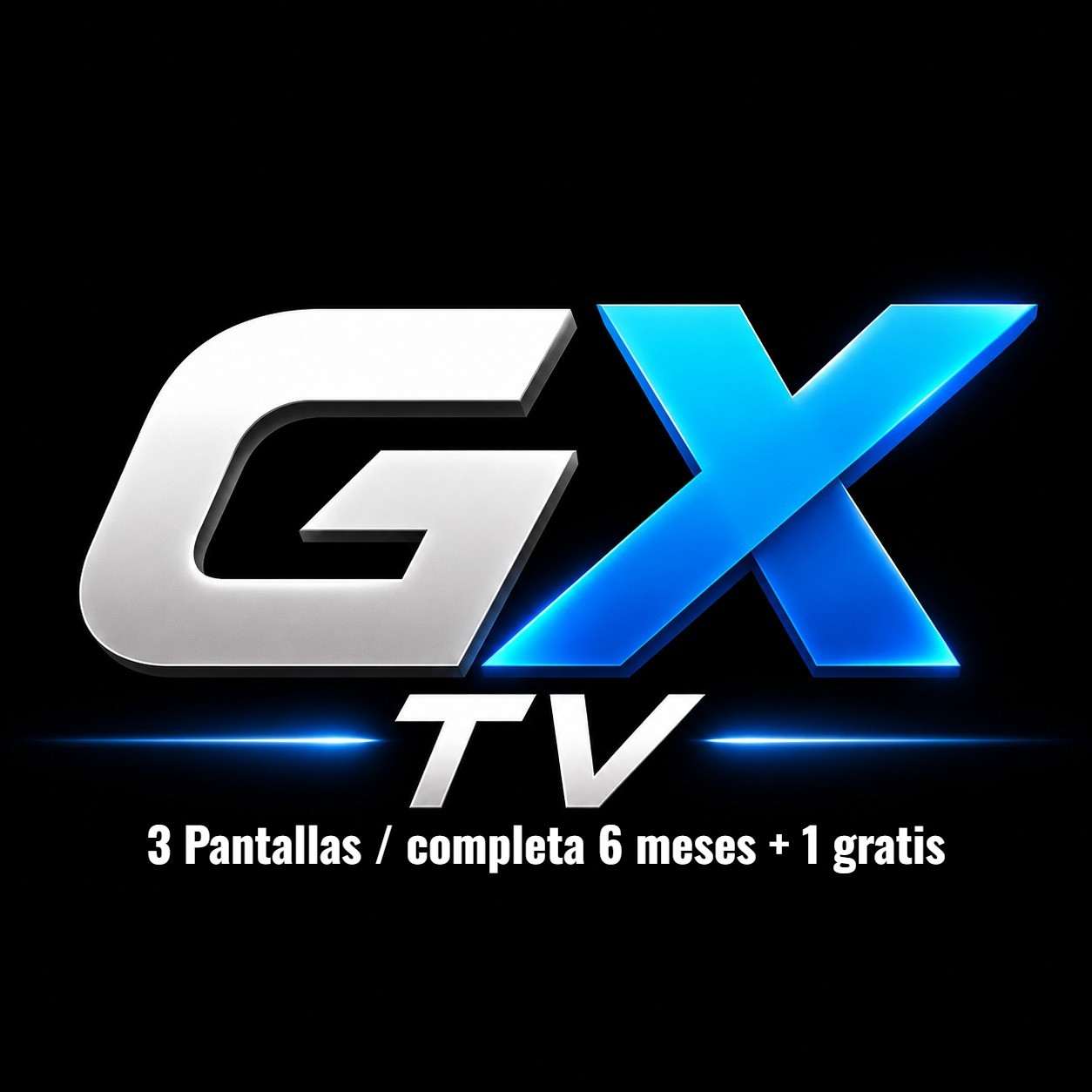 GX TV   6MESES+1MES GRATIS CUENTA COMPLETA (3 Dispositivos) Entrega en automático pagos api