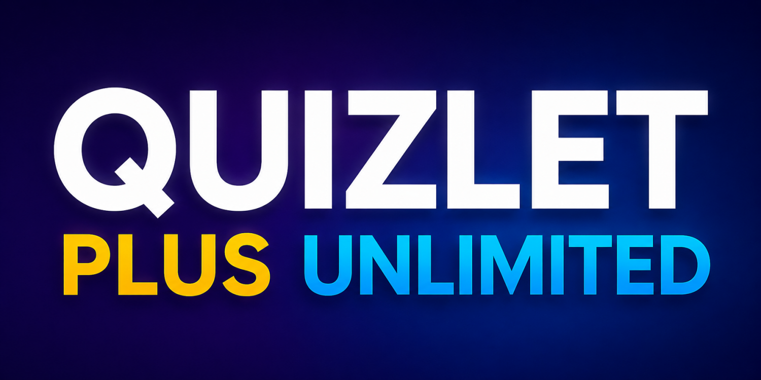 QUIZLET PLUS UNILIMITED (7 días)(INDIVIDUAL)  entrega automático