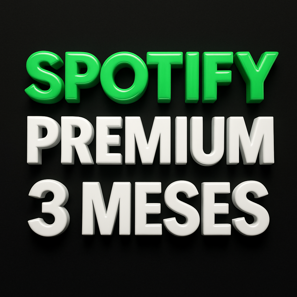 SPOTIFY PREMIUM INDIVIDUAL 3MESES (1 dispositvo)