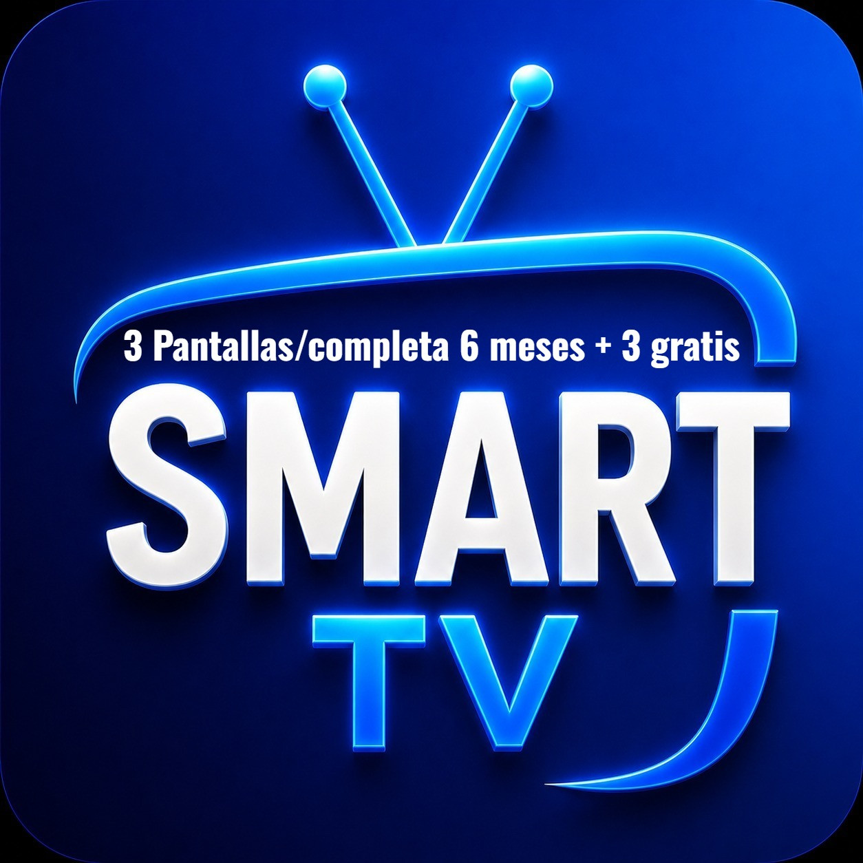 SMART TV  6MESES+3MESES GRATIS CUENTA COMPLETA (3 Dispositivos) Entrega en automático pagos api