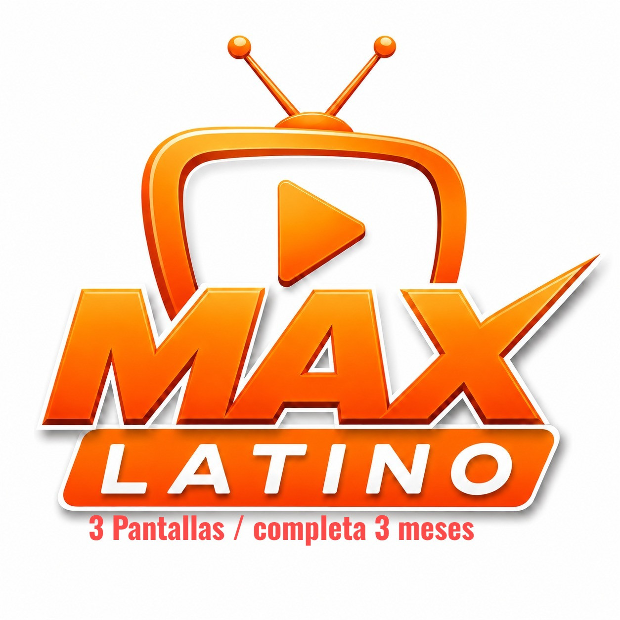 MAX LATINO  3 MESES CUENTA COMPLETA (4 a 5 Dispositivos) Entrega en automático pagos api