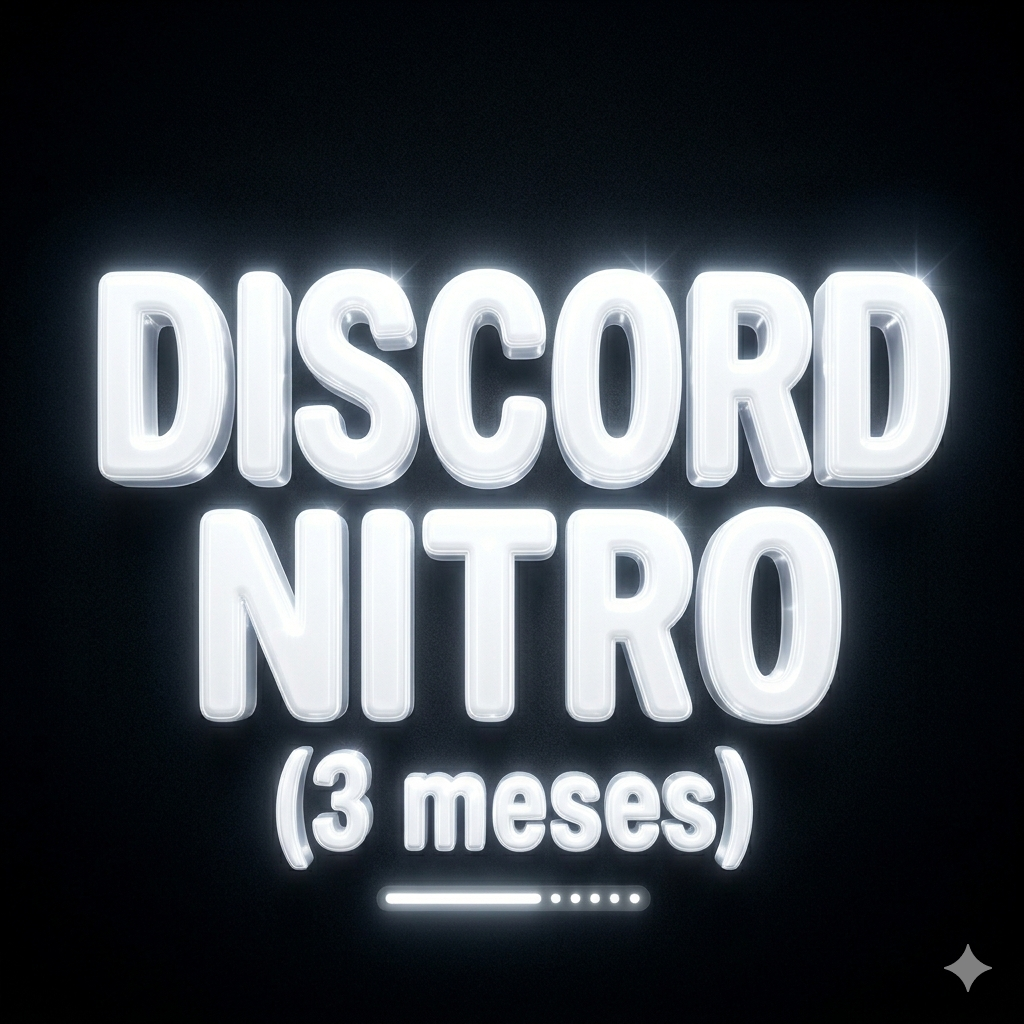 DISCORD NITRO (3 meses) A pedido +591 76810704