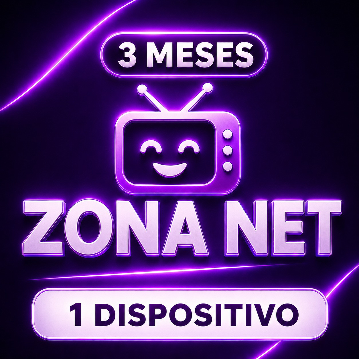 ZoNA NET  3MESES (1 Dispositivo) Entrega en automático pagos api