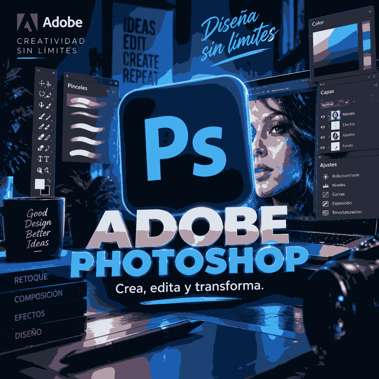ADOBE PHOTOSHOP  WEB ESTANDAR (6 meses garantia 3 meses) INGRESO SOLO WEB