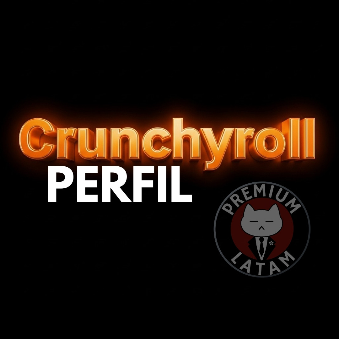 CRUNCHYROLL PREMIUM PERFIL 30DIAS (1 dispositivo)