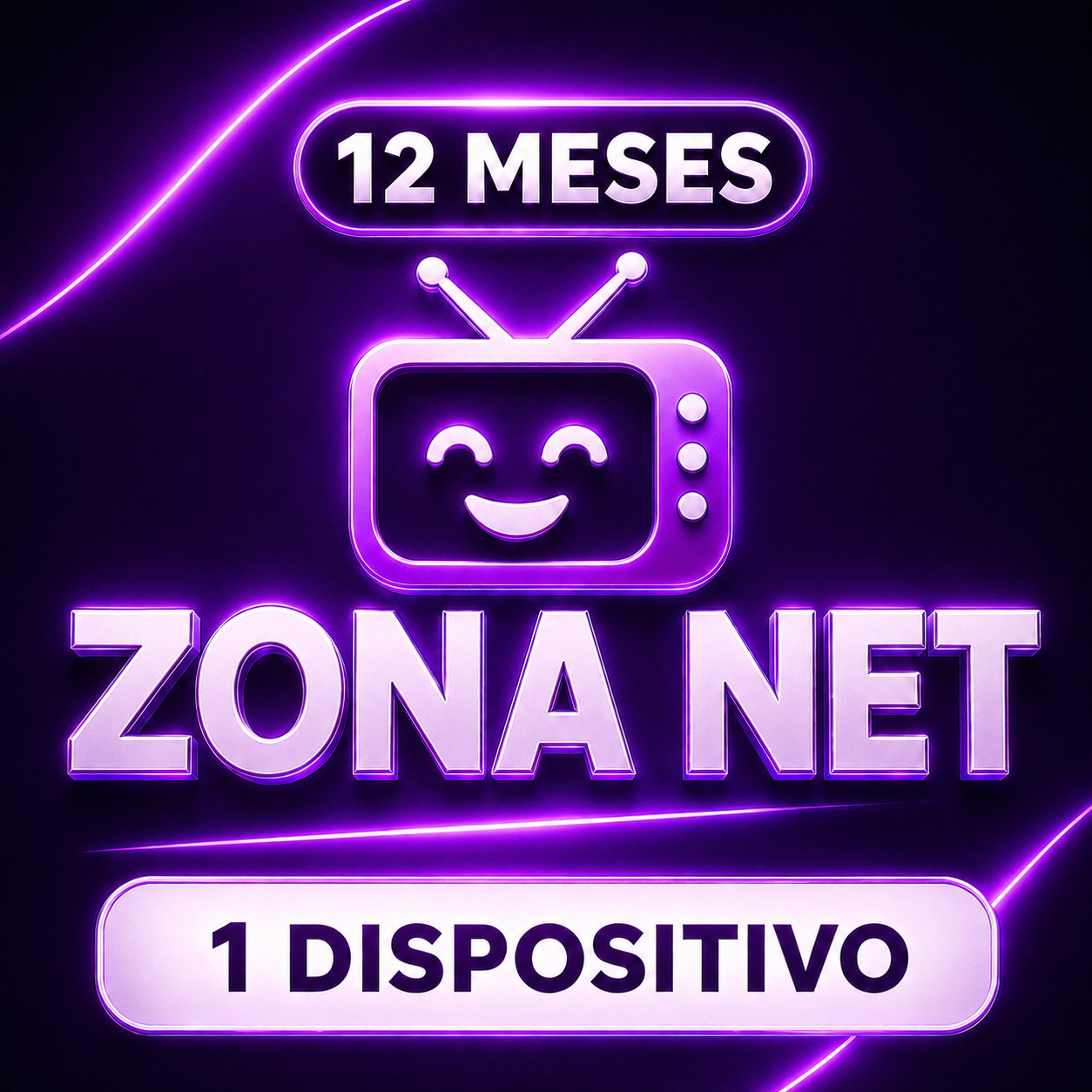 ZoNA NET  12MESES INDIVIDUAL(1 Dispositivo) Entrega en automático pagos api