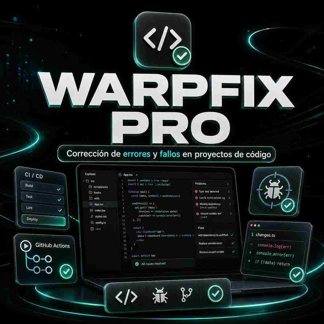 Warpfix Pro 30DIAS AUTOMATICO