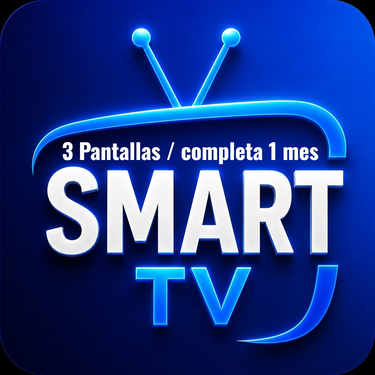 SMART TV  1MES CUENTA COMPLETA (3 Dispositivos) Entrega en automático pagos api