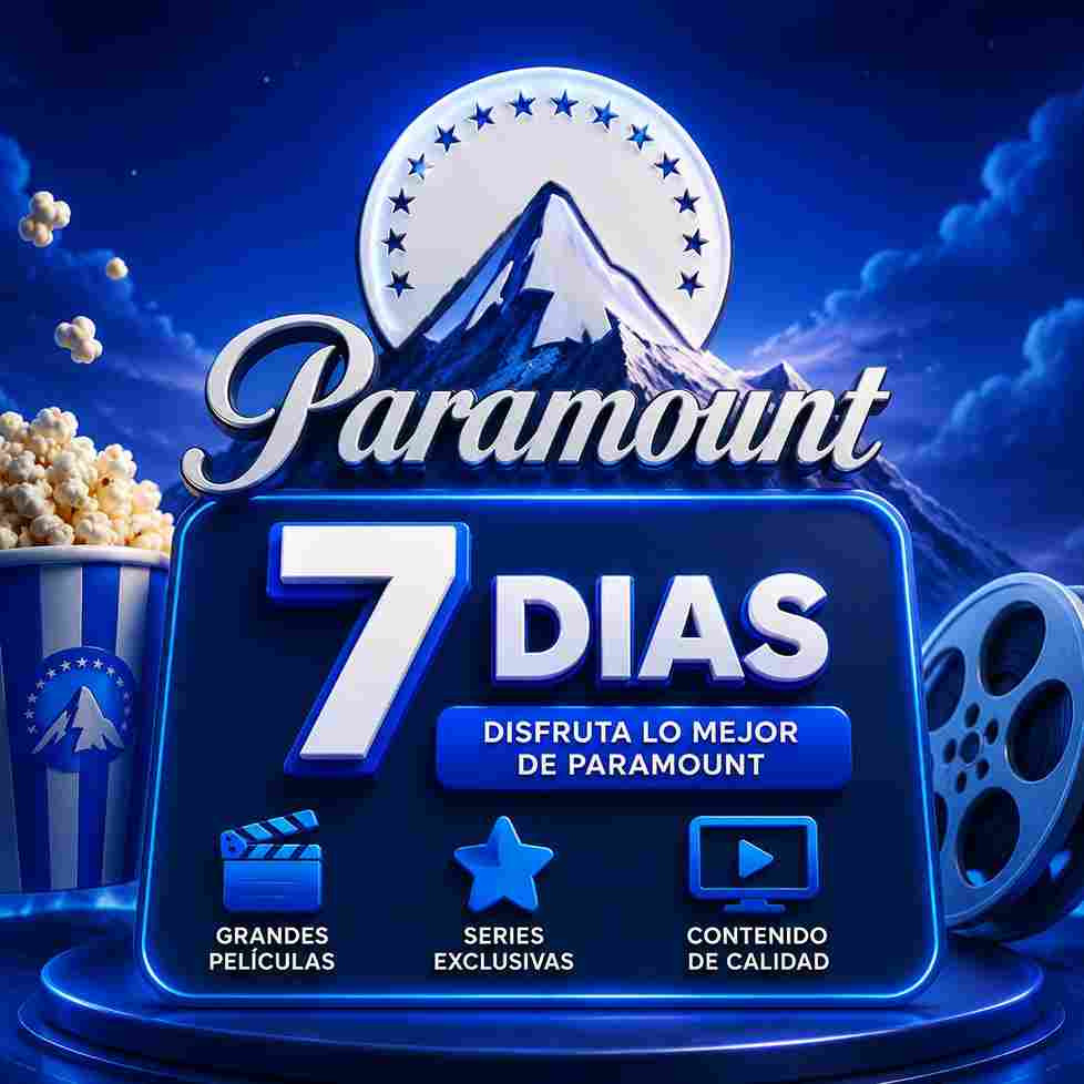 PARAMOUNT (7 dias)  COMPLETA - ENTREGA AUTOMATICA